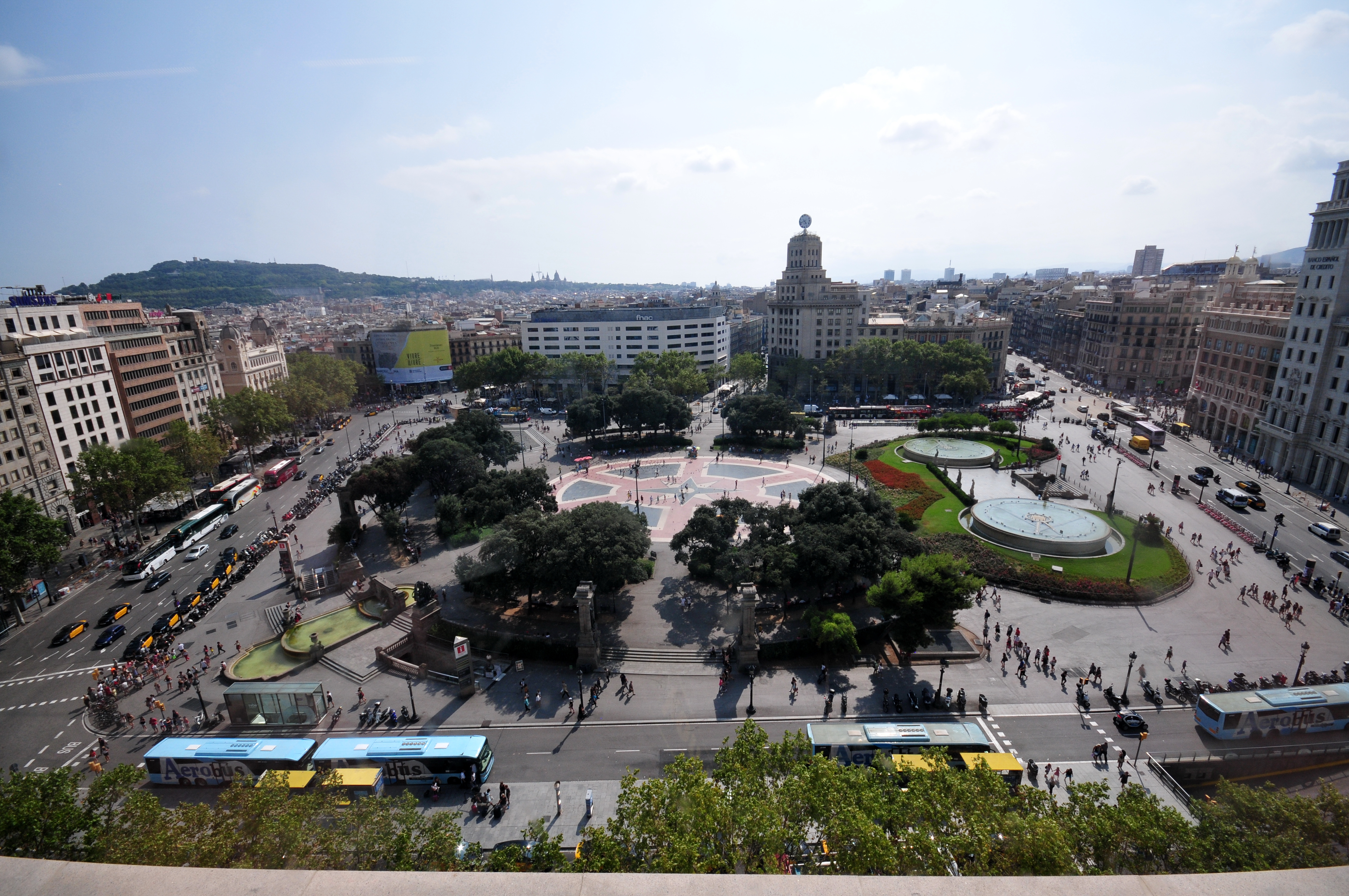 Plaza Cataluña, Barcelona